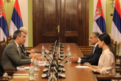 3. novembar 2022. Predsednik Narodne skupštine u razgovoru sa ambasadorom  Kipra u Srbiji
